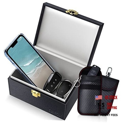 Medium faraday box with bags - faraday,