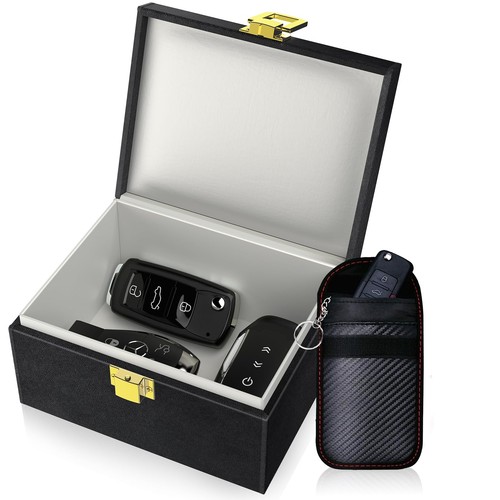 Faraday box with bags - with,