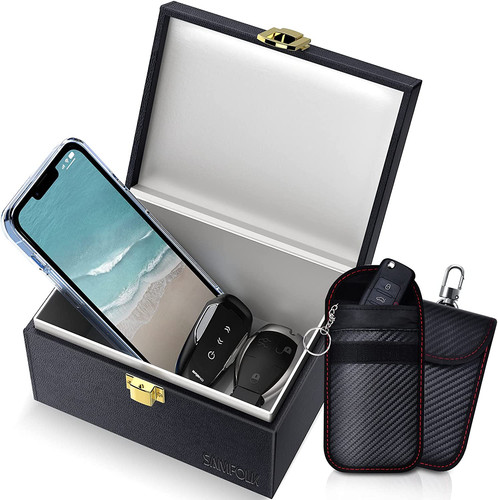 Faraday box with - box, bags