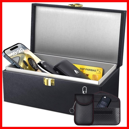 Spacious faraday box with - spacious,