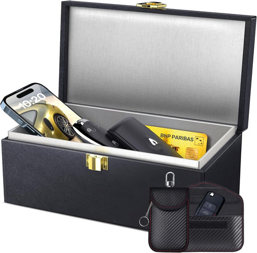 Faraday box with - faraday, bags